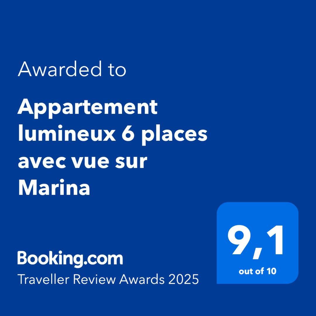 Appartement Lumineux 6 Places Avec Vue Sur Marina Mandelieu Εξωτερικό φωτογραφία